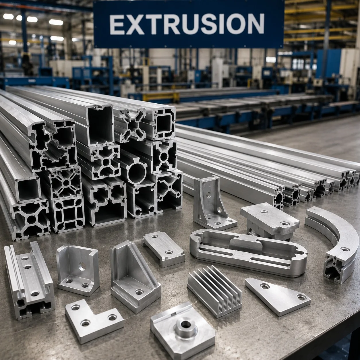Aluminum extrusion profiles