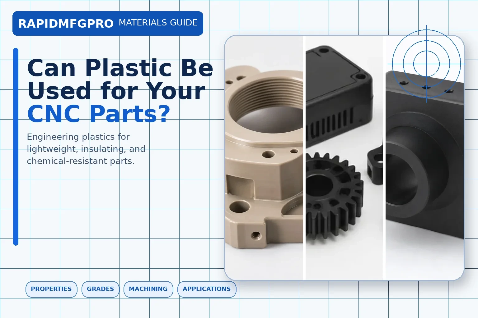 Can Plastic Be Used for Your CNC Parts? blog cover