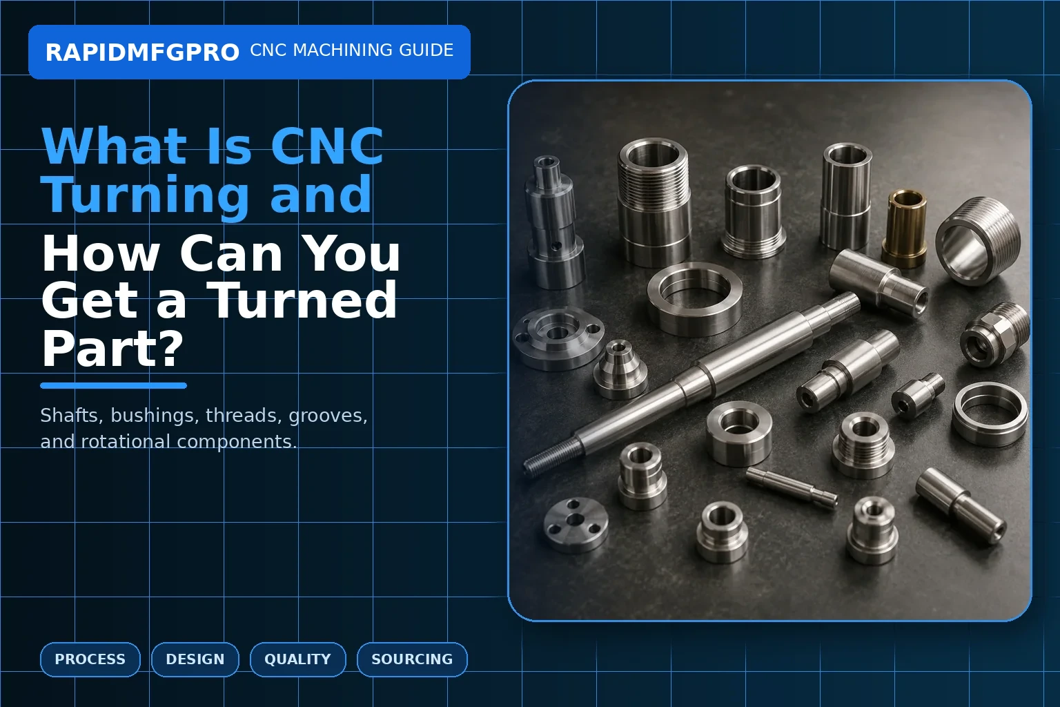 What Is CNC Turning and How Can You Get a Turned Part? blog cover