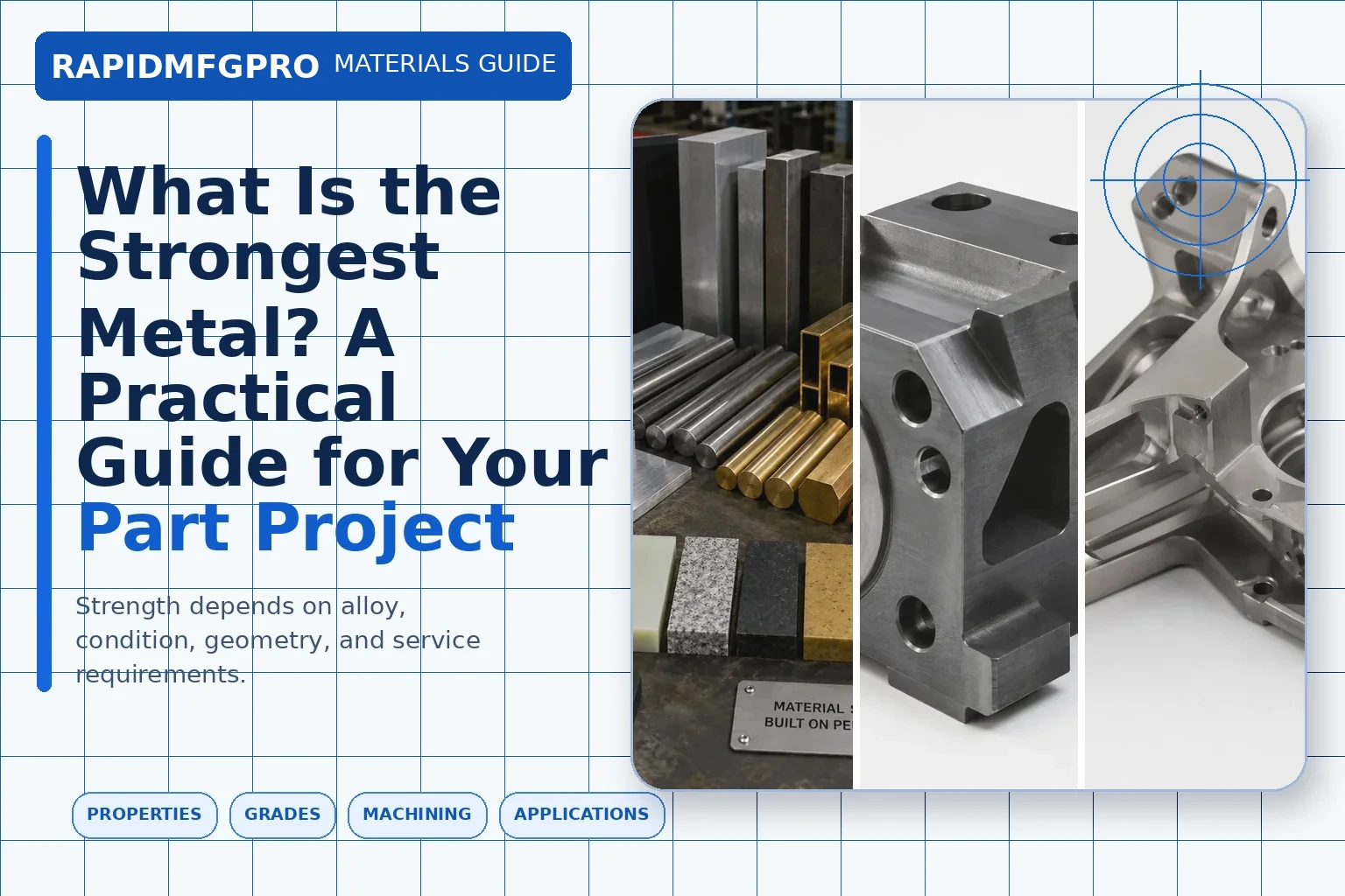 What Is the Strongest Metal? A Practical Guide for Your Part Project blog cover