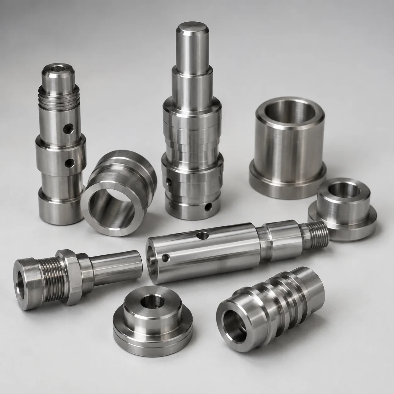 CNC turning process for a precision rotational part