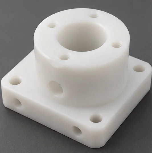 Machined PE (Polyethylene) component
