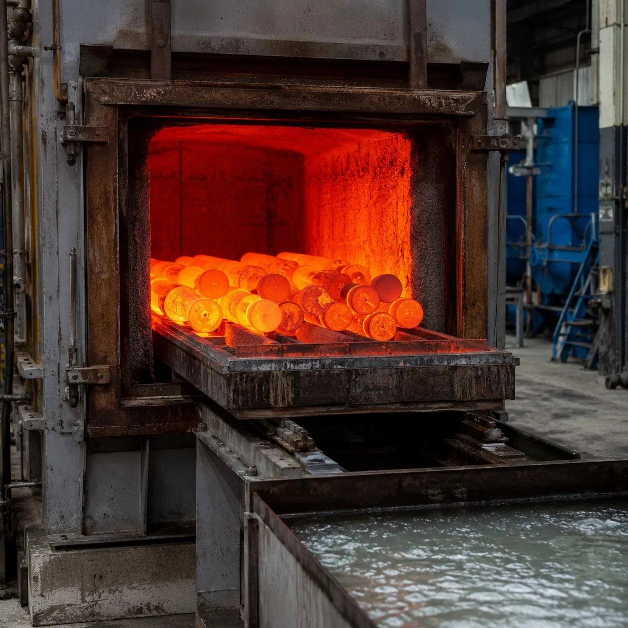 Heat treated sheet metal component