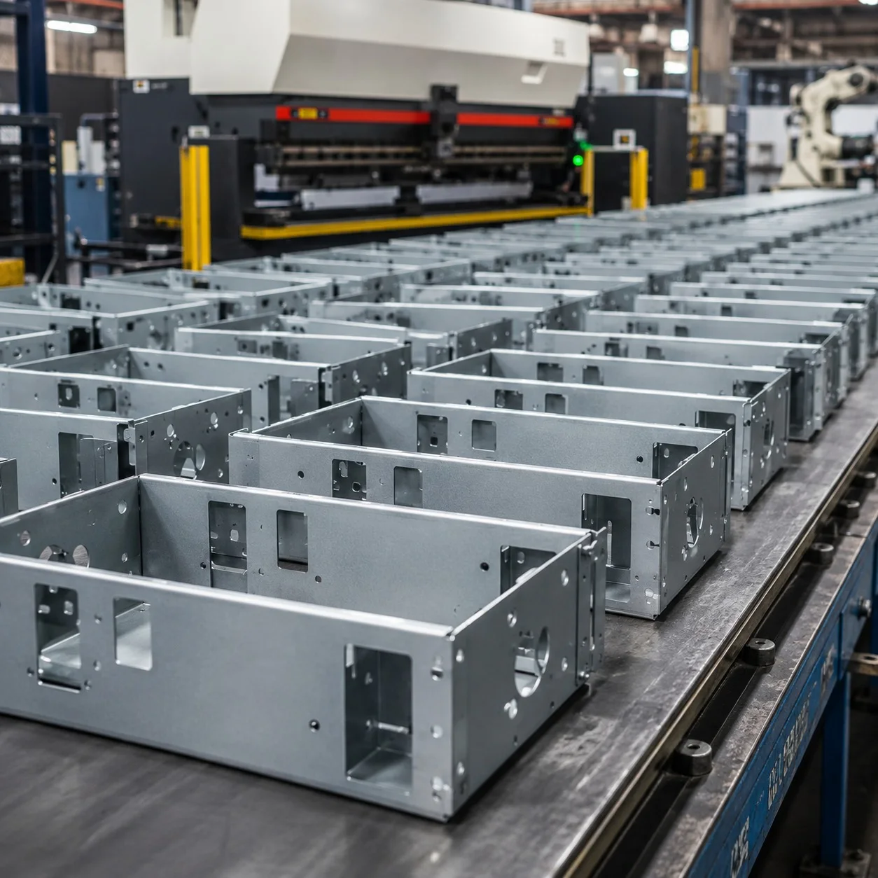 High volume sheet metal production