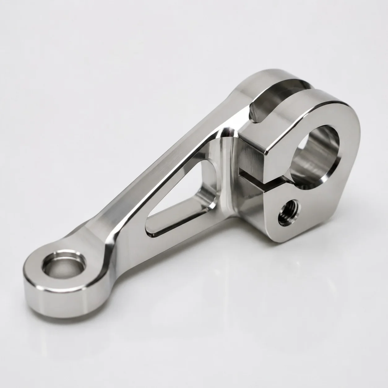 Polished metal finish